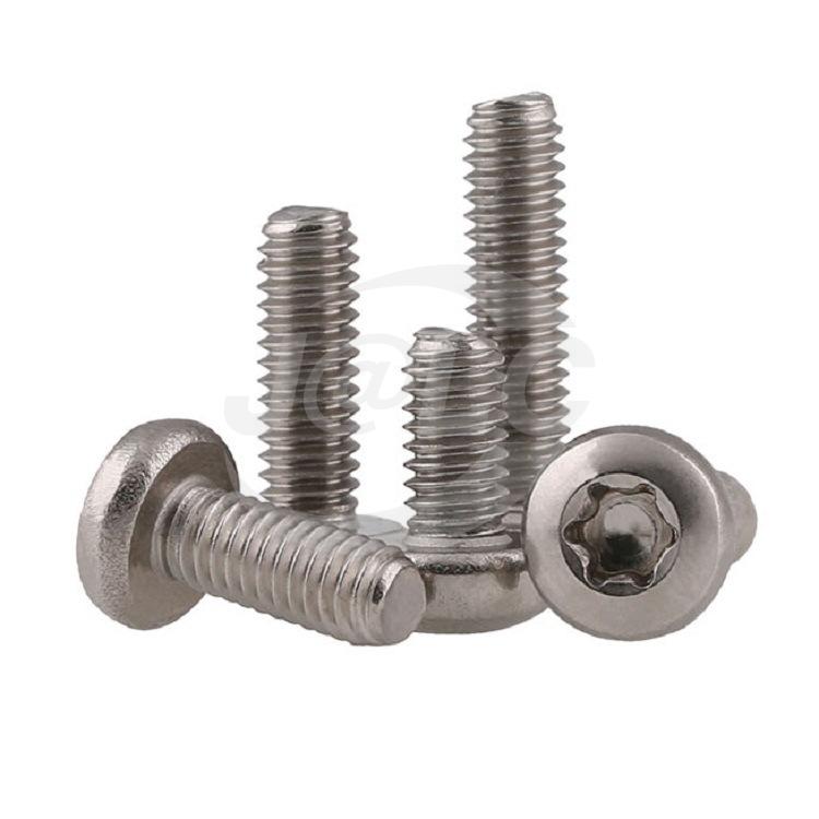 Plum groove pan head screws