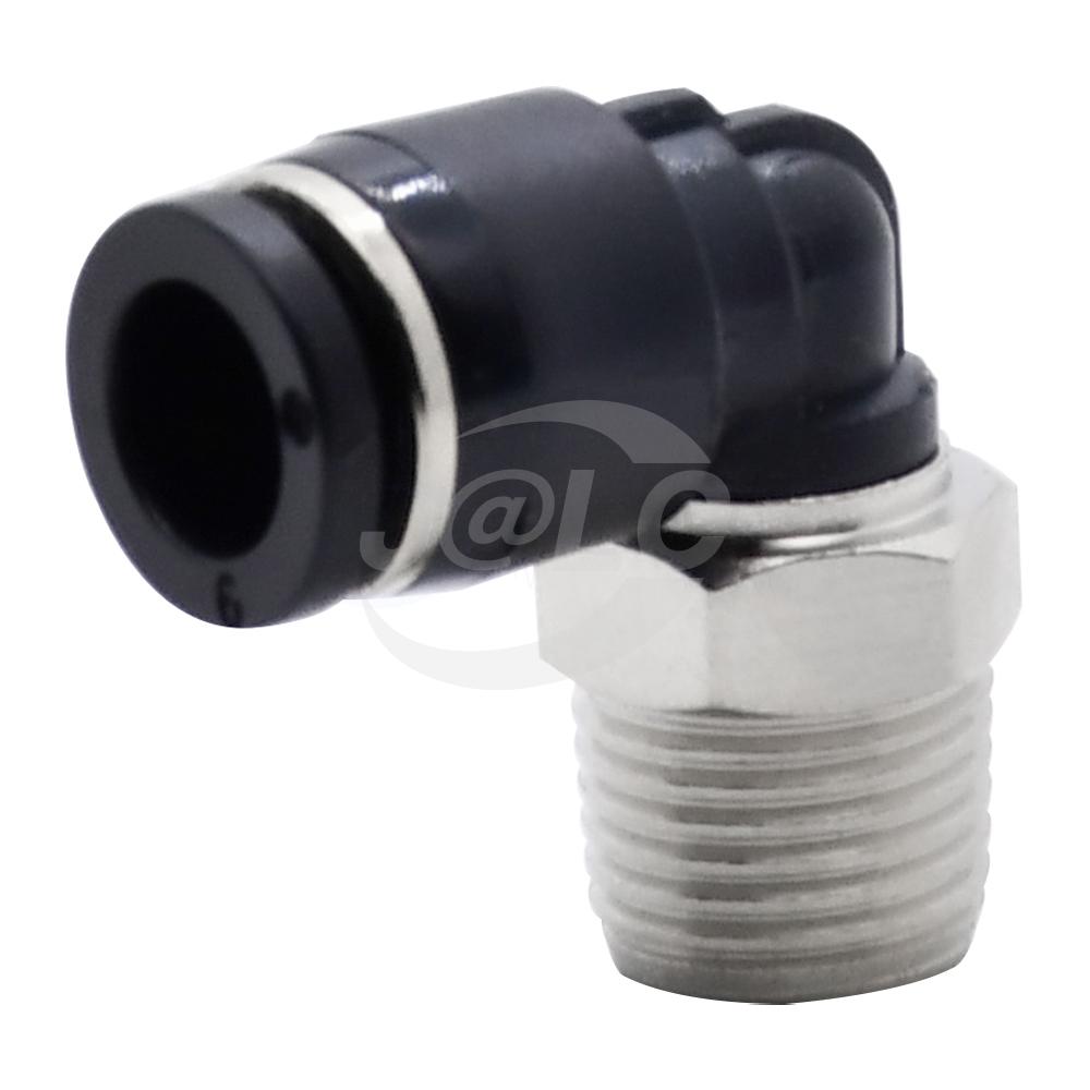 Precision Mini Quick plug fitting Hexagon/Elbow joints external thread-tube