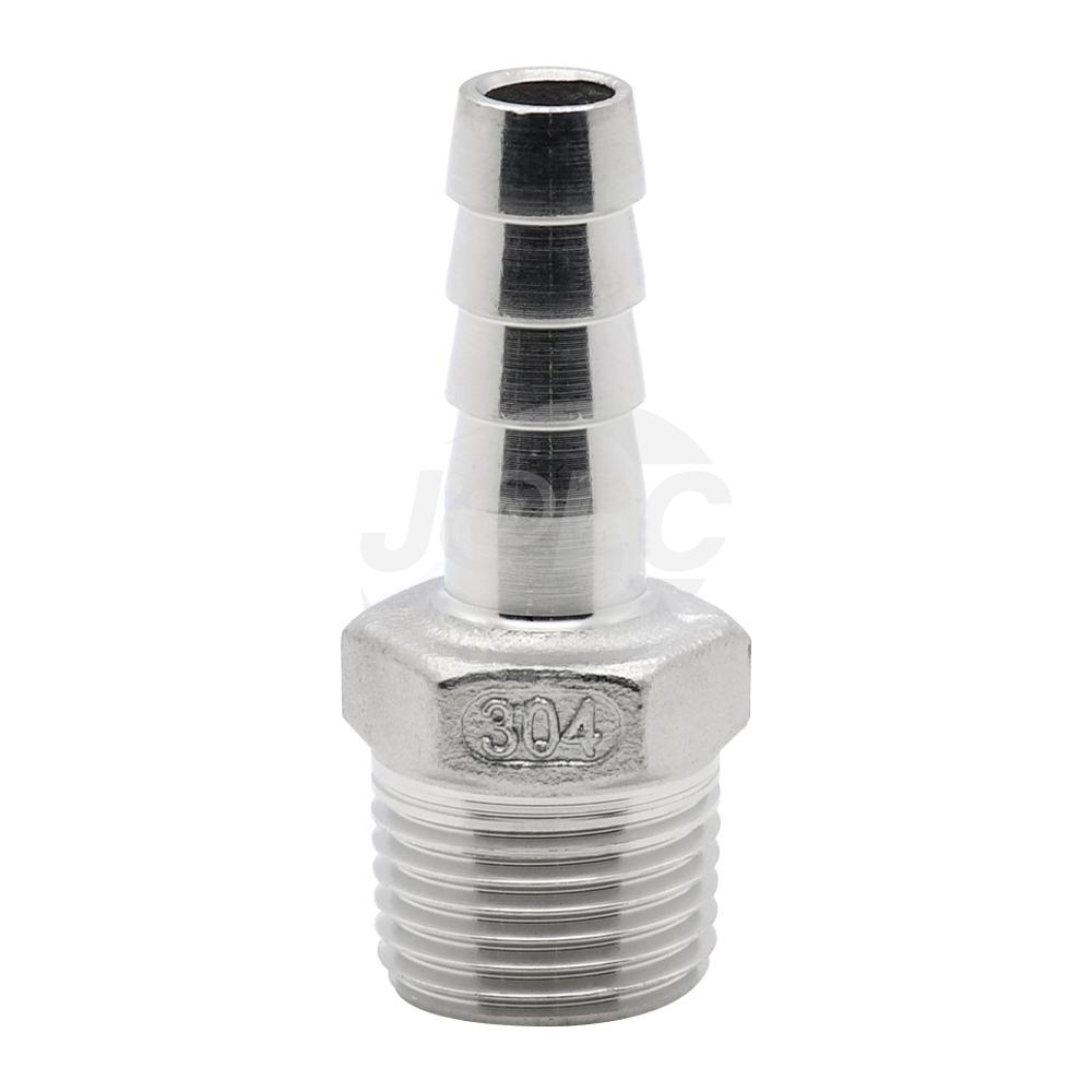 Precision Hose fitting straight plug external thread