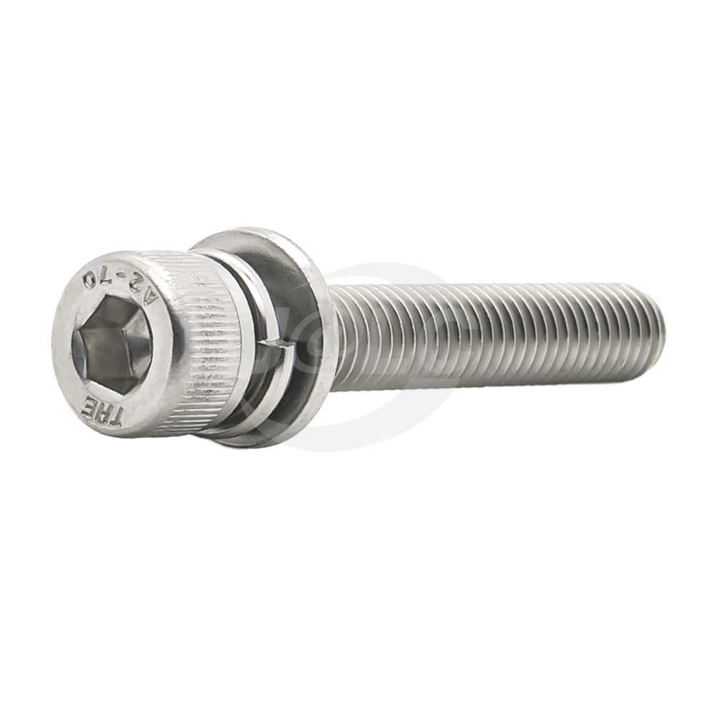 Hexagon socket head screw with flat and spring washer JLCMC